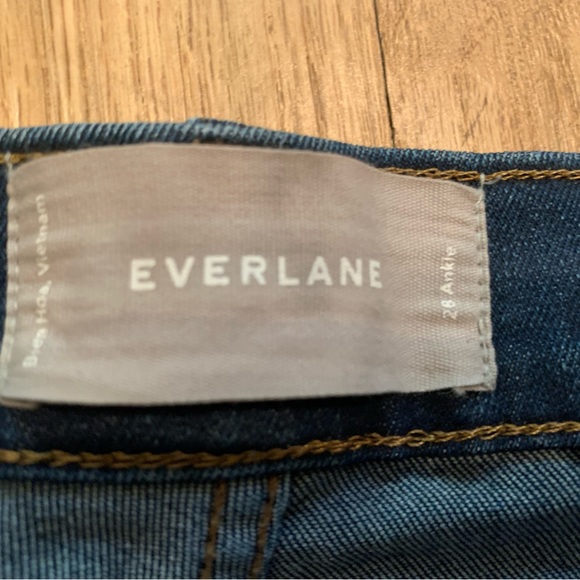 Everlane Authentic Stretch High Rise Skinny Ankle - Picture 6 of 8